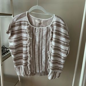 Lou & Grey for LOFT Striped Sweater Top